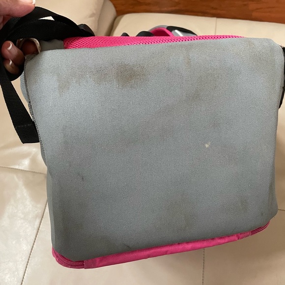 Six Pack Prodigy Fitness Gray and Pink Bag, Backpack, Meal Storage - Picture 6 of 16
